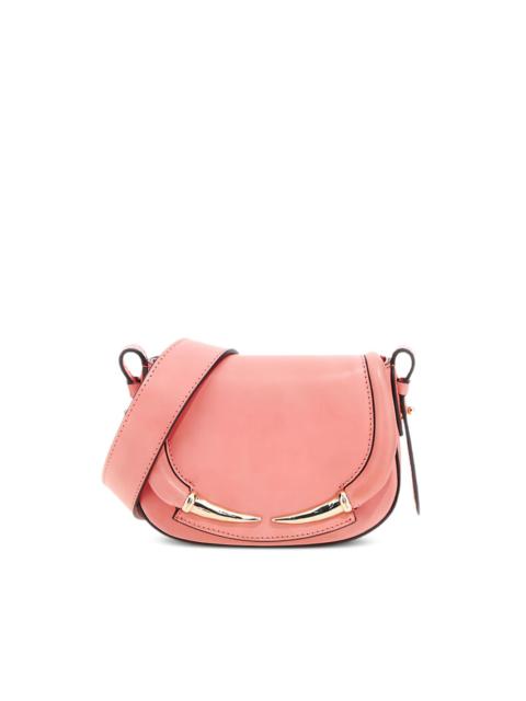 Fang Bang curved-horn shoulder bag