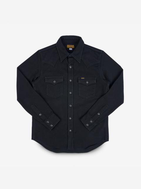 KERSEY WESTERN SHIRT - BLACK