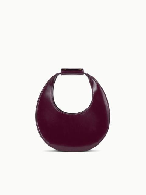 STAUD MINI MOON BAG SYRAH