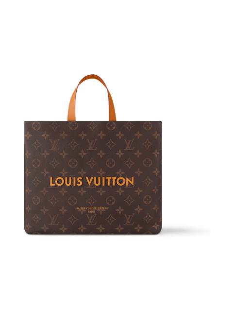 Louis Vuitton Shopper Tote MM LV Monogram