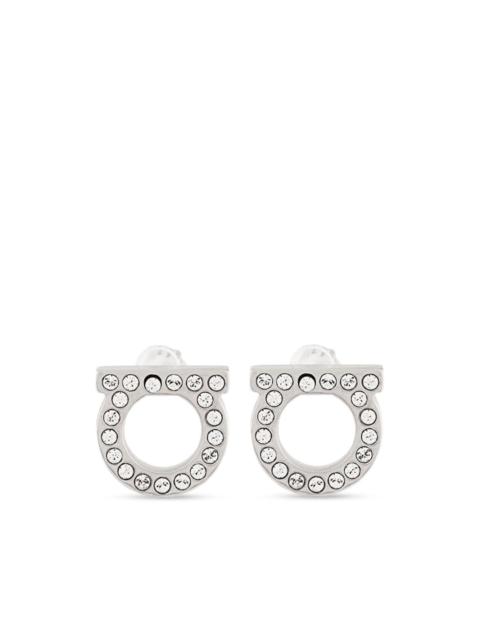 Gancini embellished earrings