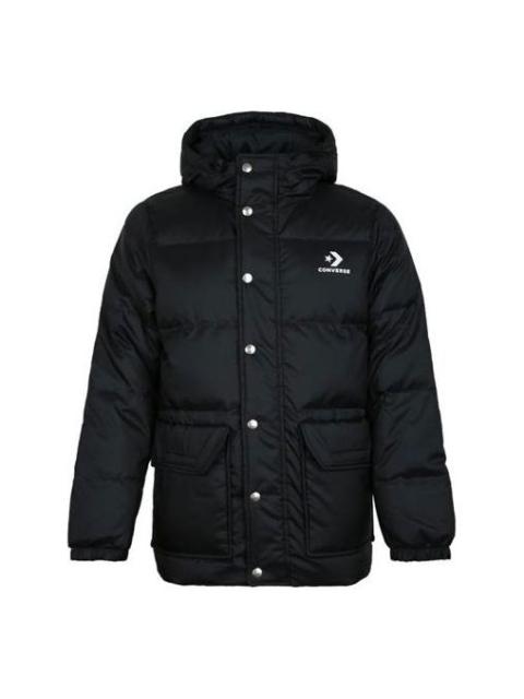 Converse Down Fill Puffer Jacket 'Black' 10006880-A01