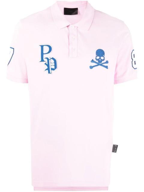 Skull And Plein polo shirt