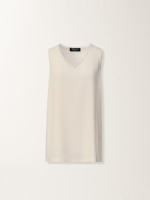 Crepe de Chine tank top