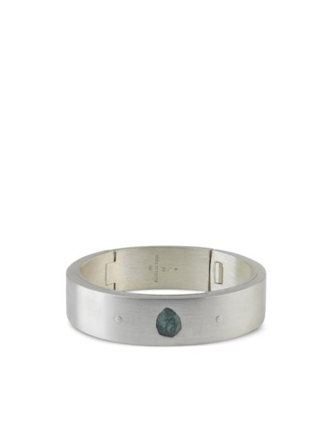 diamond slab bracelet