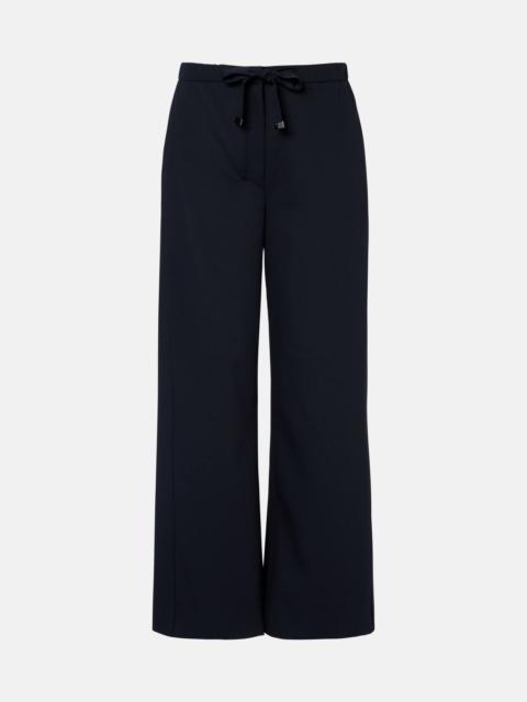 Argenta virgin wool wide-leg pants