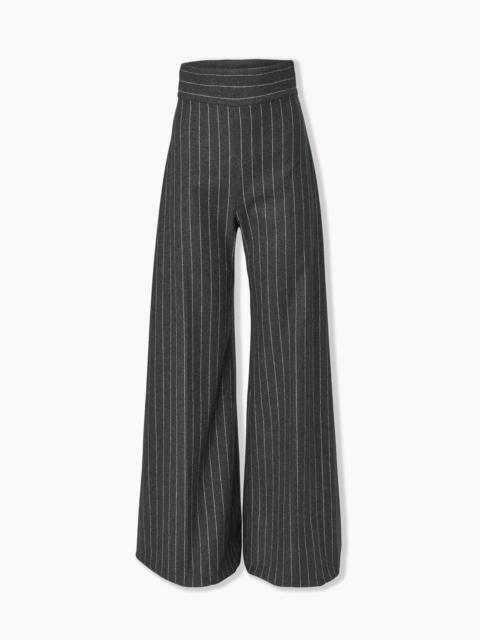 Wide-Leg Pinstripe Diane Pants