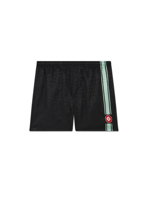 Jacquard Stripe Swim Shorts