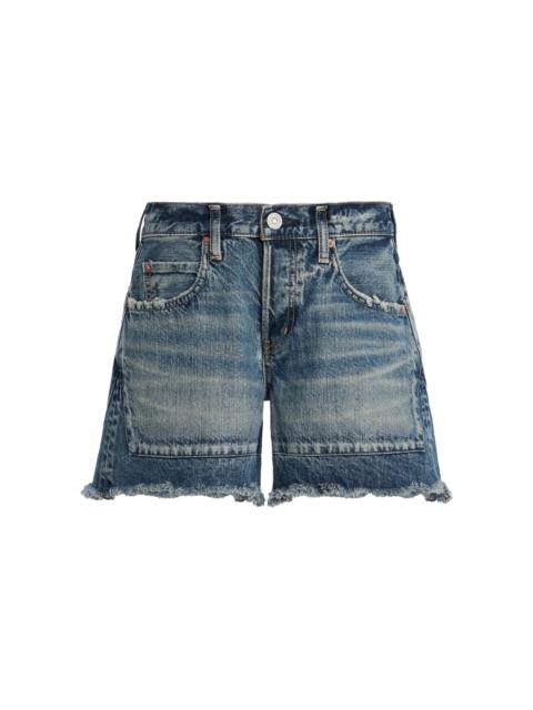 Remo Remake Denim Shorts medium wash