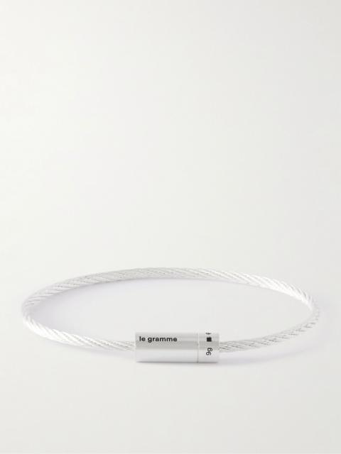 9g Polished Sterling Silver Bracelet Silver