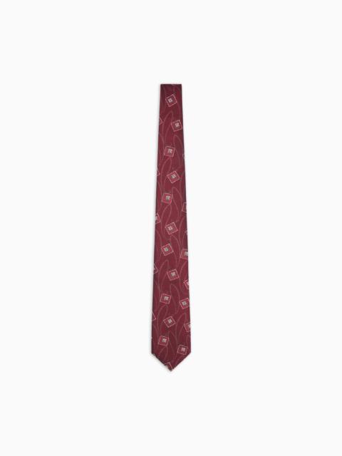 JACQUARD SILK TIE