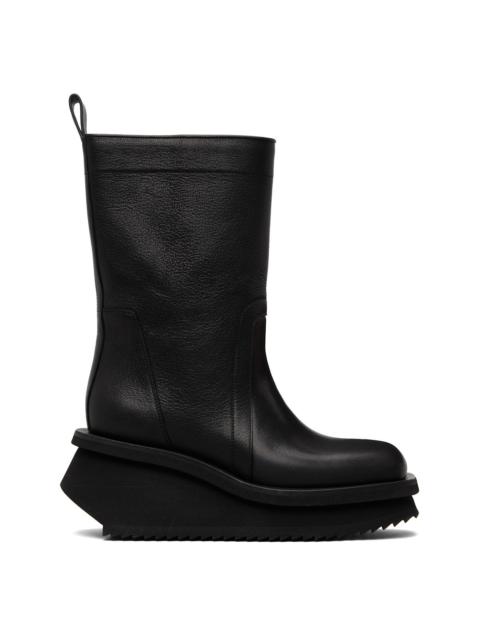 Black Temple Low Factory Pull On Boots