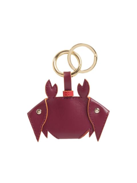 crab-motif keyring