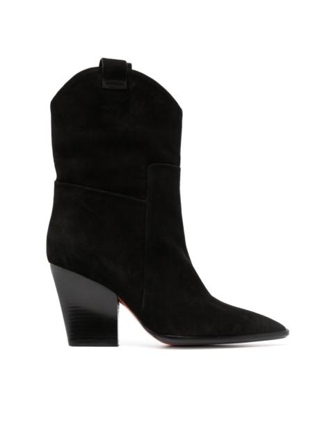 Western 90mm ankle boots