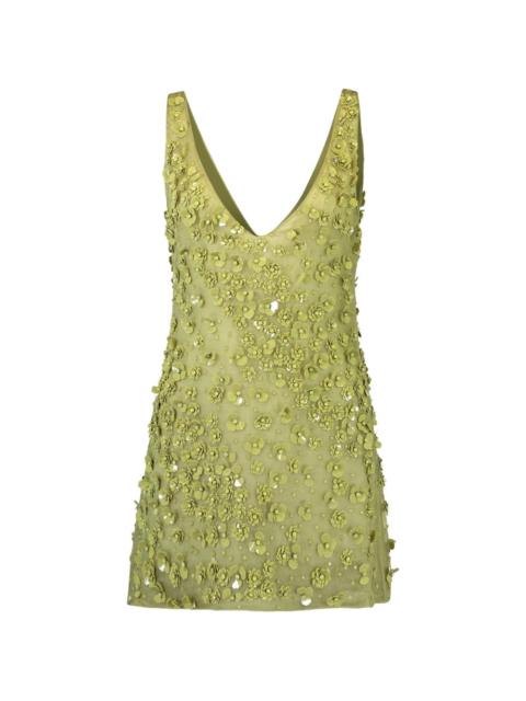 Sapphira sequin-embellished mini dress