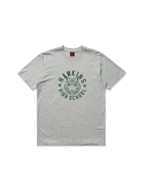 Nike x Stranger Things Hawkins High Tee Heather Grey