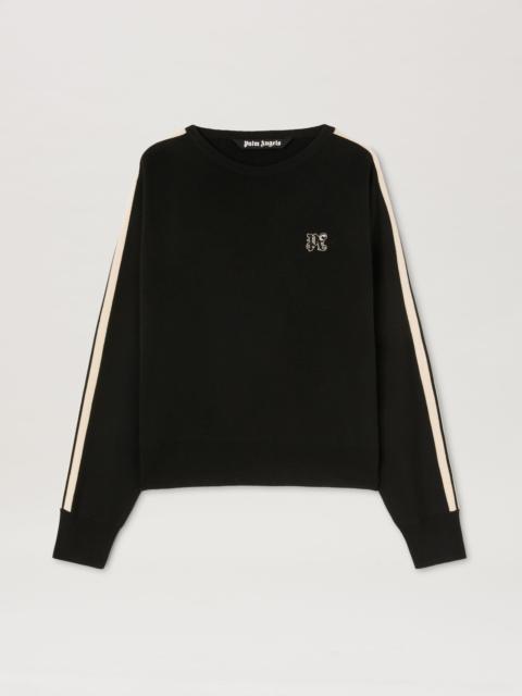 Monogram Track Sweater