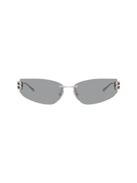 Silver Gossip D-Frame Sunglasses