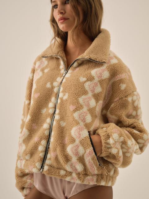 Betty Sherpa Zip Up