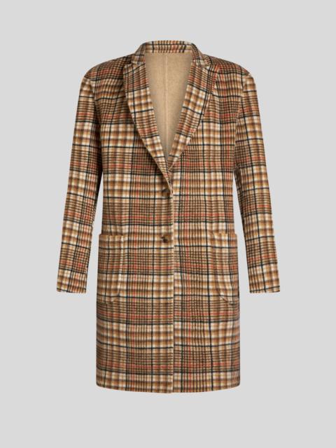REVERSIBLE WOOL COAT