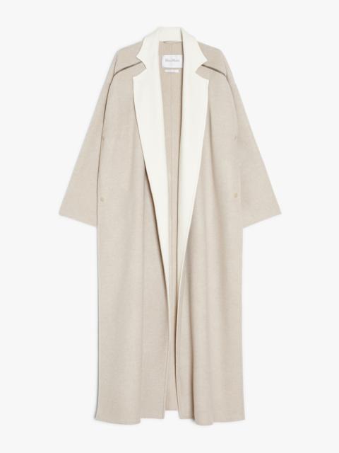 AMOUR1234 Wool and double cashmere coat