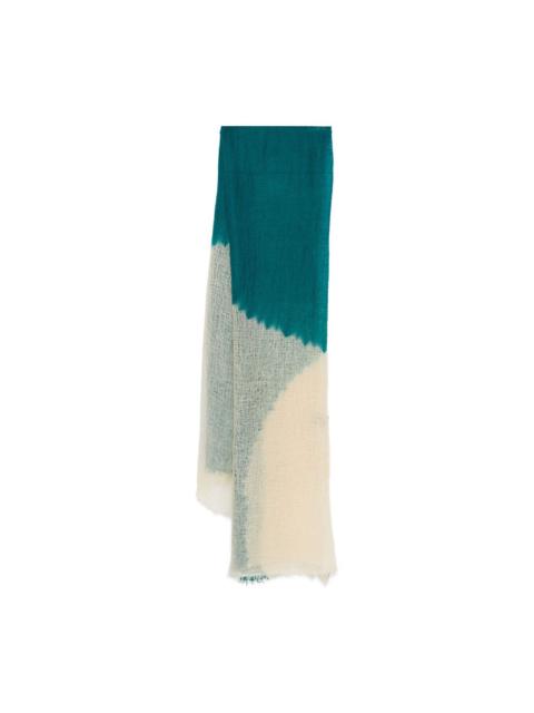 dip-dye scarf
