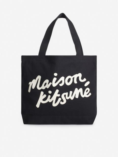 MAISON KITSUNE HANDWRITING TOTE
