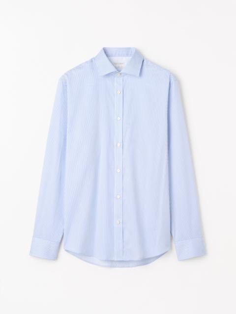 Adley C Cotton Stripe Shirt