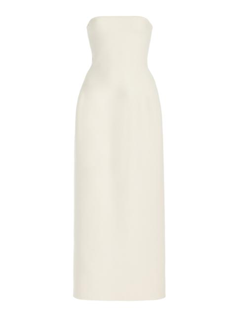 Immanuel Knit Dress in Ivory Merino Wool