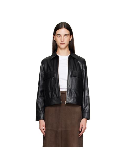Black Nepet Leather Jacket
