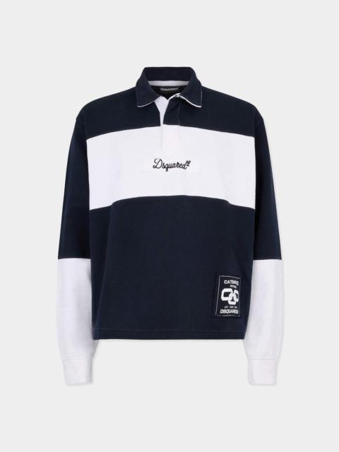 D2 COLLEGE RUGBY FIT SWEATSHIRT