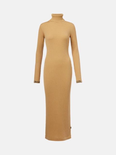 Mireille ribbed-knit maxi dress