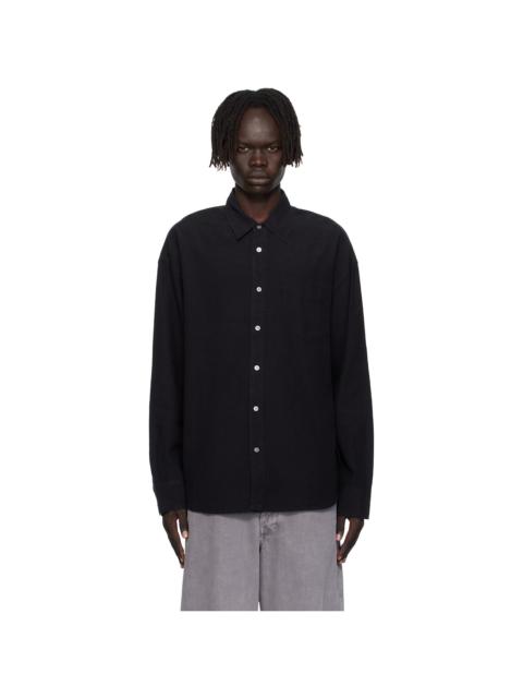 Black Wide Fit Shirt