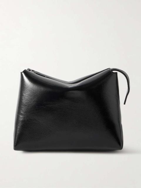 Lina leather pouch Black