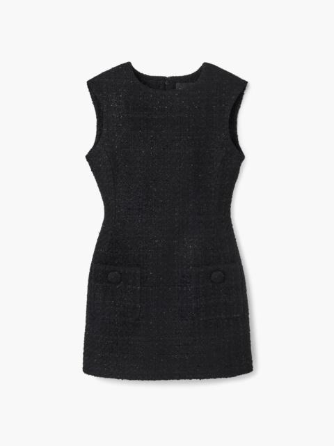 SCULPTURAL TWEED DRESS