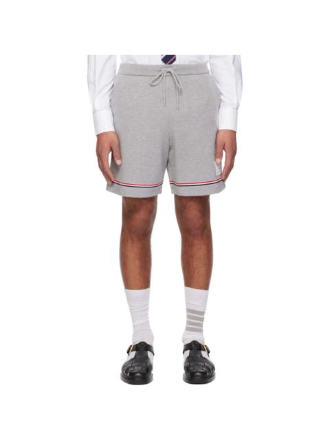 Gray Mid-Thigh Shorts