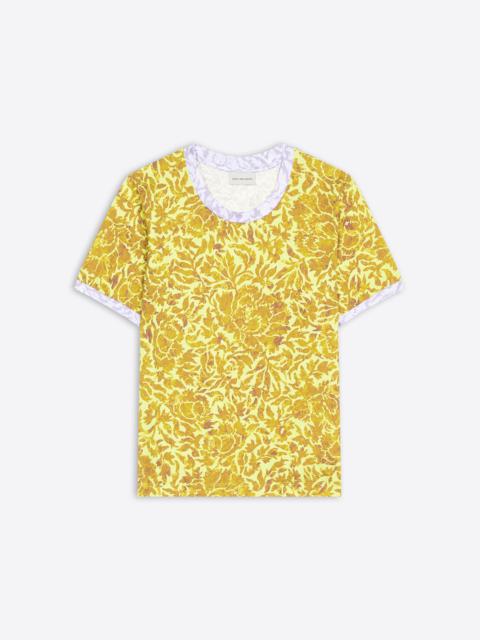 PRINTED CONTRAST TEE