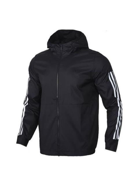 adidas Must Have Classic Windbreaker 'Black' FM9428