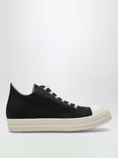 Temple Low sneakers in black/milk white denim