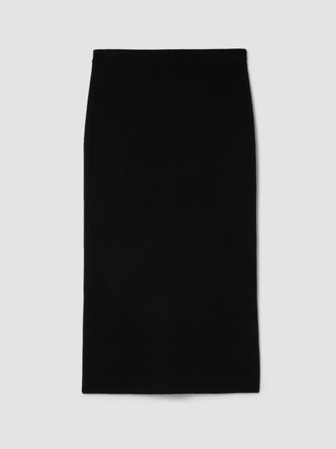 Merino Pencil Skirt in Regenerative Wool