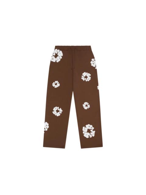 Denim Tears Cotton Wreath Baggy Sweatpants Brown