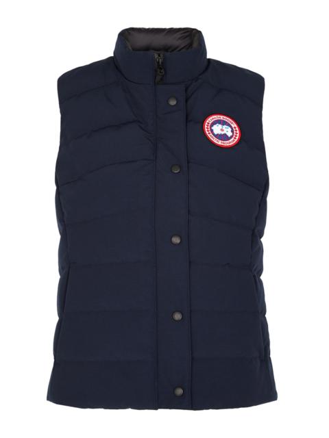 Canada Goose Women's Extra Small Navy Freestyle Quilted Arctic-Tech Shell Gilet