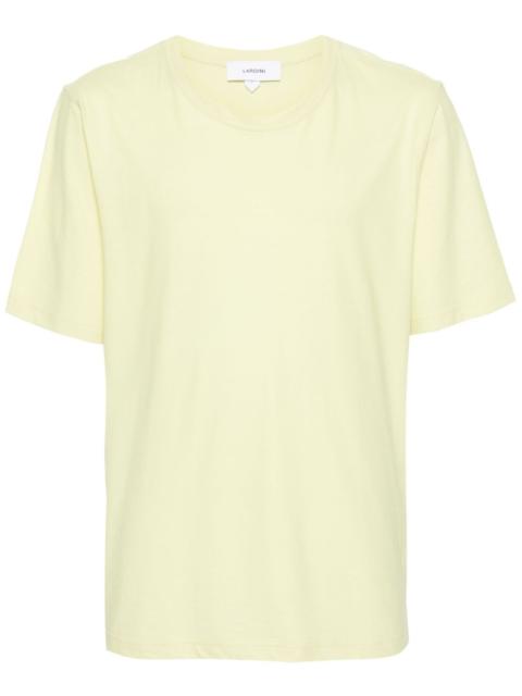 round-neck cotton T-shirt