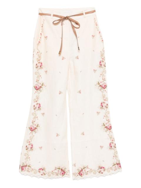 Patience floral trousers