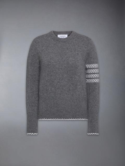 MERINO WOOL HOLIDAY HECTOR PULLOVER