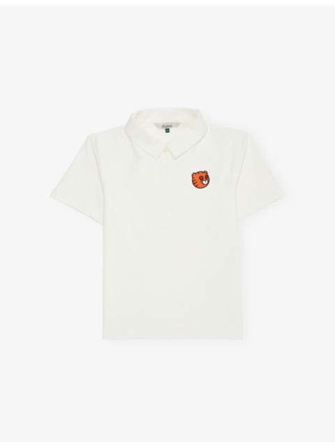 Cub Buckets Stretch-Woven Polo Shirt
