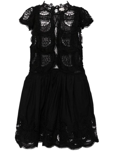 Drea flutter sleeve dress