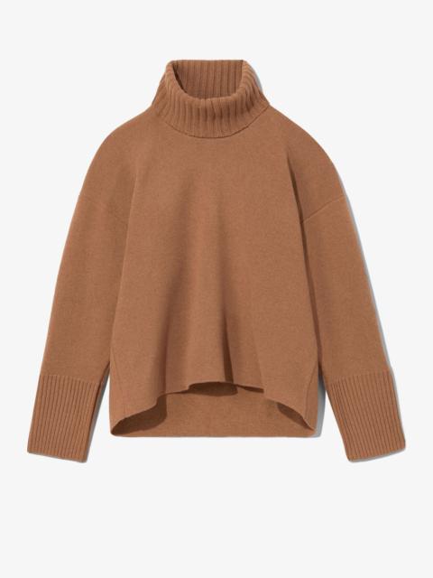Doubleface Eco Cashmere Oversized Turtleneck Sweater