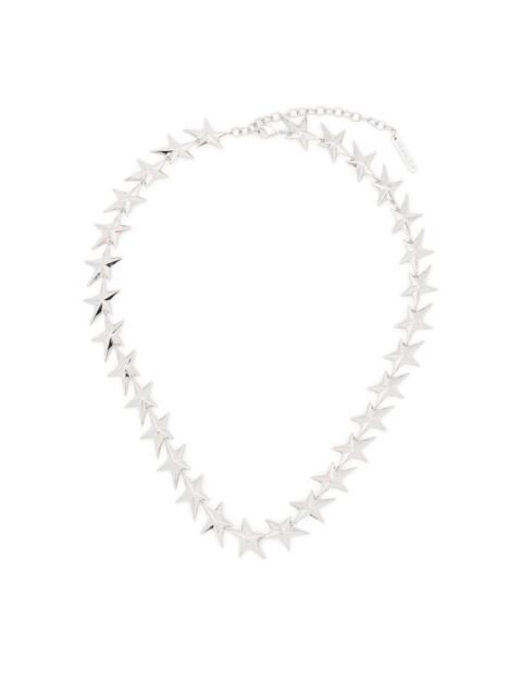 intertwined star necklace