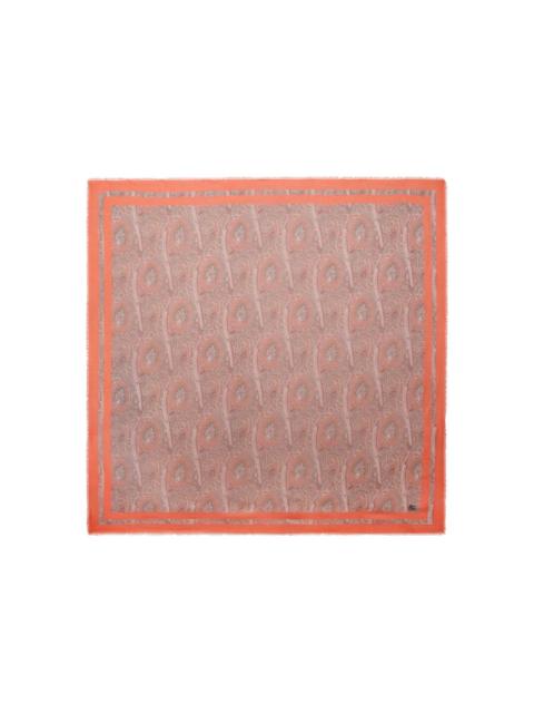 floral paisley modal shawl